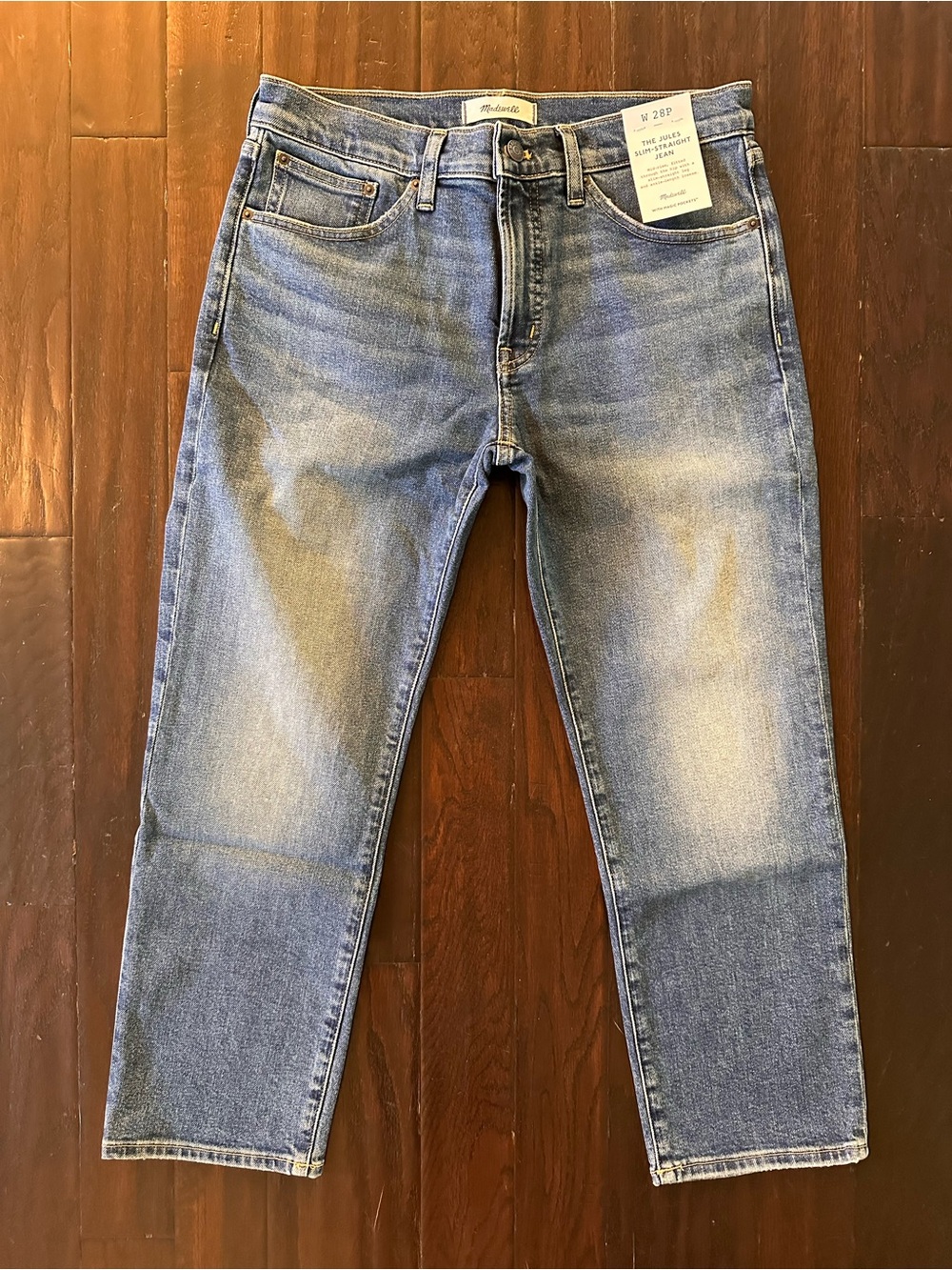 Women’s Madewell Jules Slim-Straight Jean
